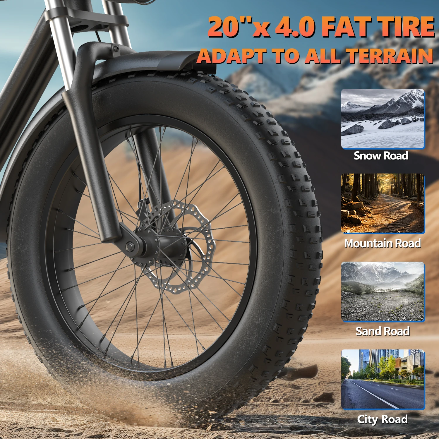 Kickwey K7 Electric bike 1500W Motor 6