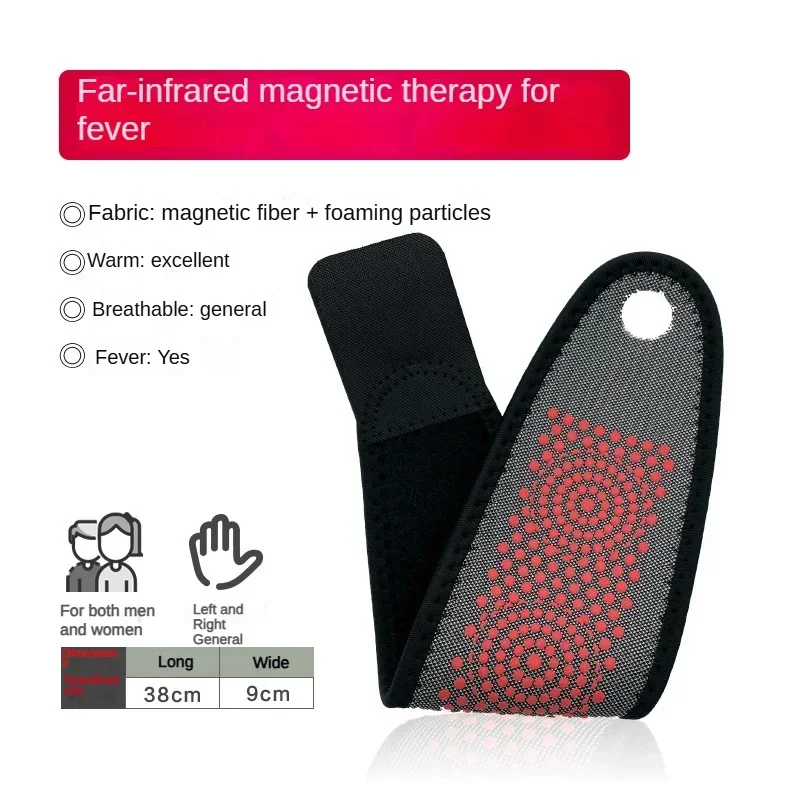 Adjustable Self-heating Warm Wrist Band Tourmaline Magnet Wrist Hand Warmer Compression Pain Relief Wristband Sanitizer Belt