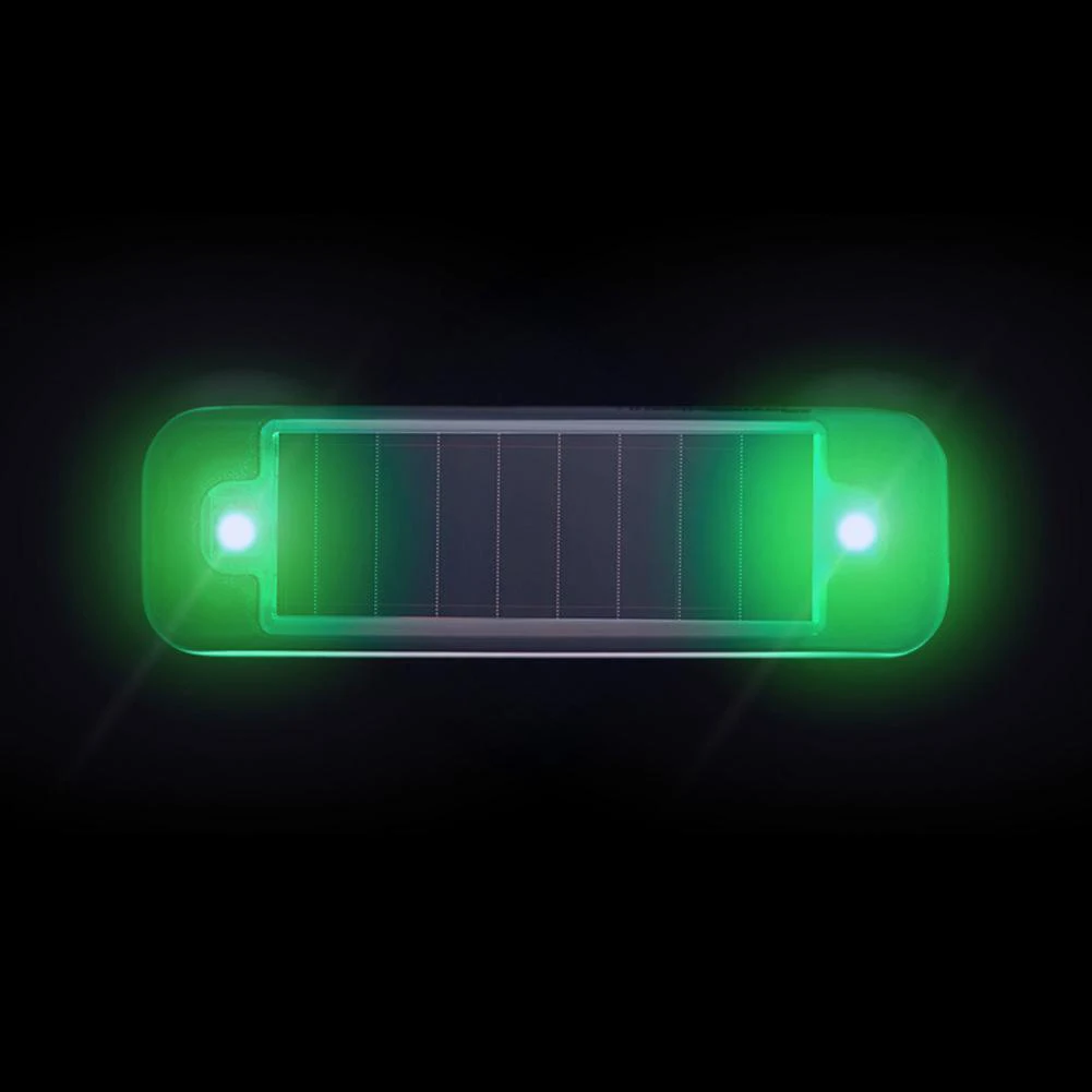 Solar-Powered Car Alarm With Flashing LED Light And Fake Anti-Theft Signal Automobiles Light Accessories