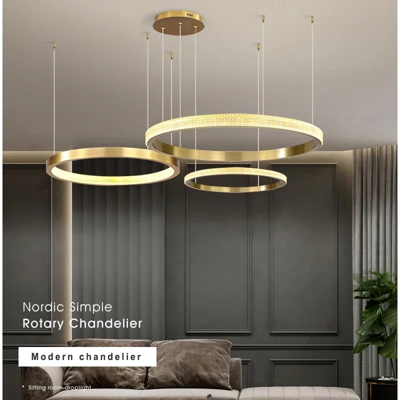 Elegant Modern Acrylic Chandelier 2