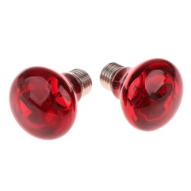 E27 UVA Poultry Bulb Infrared Night Light Day Poultry Heating Bulb For Plants Amphibians Reptile Pets 25/40/50/60/75/100W