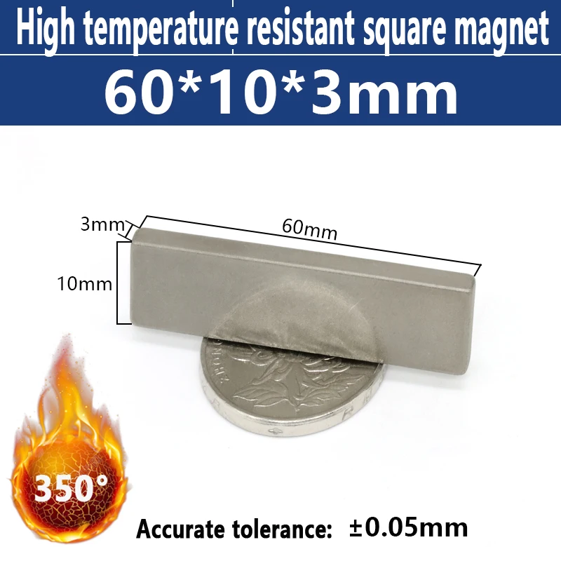 40x10x5 30x10x2 30x10x5 10x5x3 60x20x5 50x10x5mm 350 grad C Hohe Temperatur Büro Verwenden Kühlschrank magnet Magnetische haken DIY – Detail 36