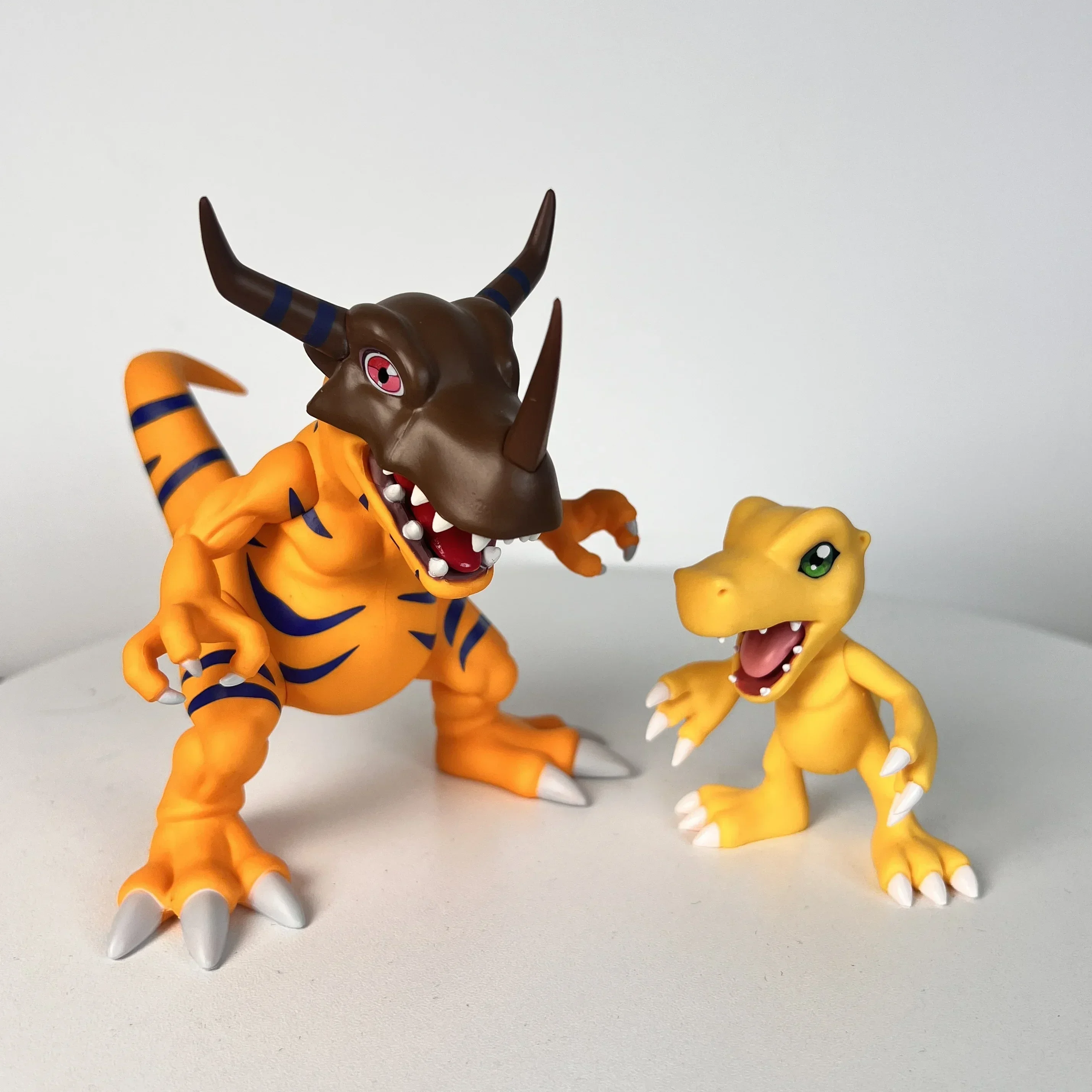 thumbnail image 1 of Figuras de acción coleccionables de PVC de 12 cm de Digimon Gk Agumon Greymon Tyrannosaurus, lindo Gabumon, juguetes de decoración, regalo para niños, 1 of 4