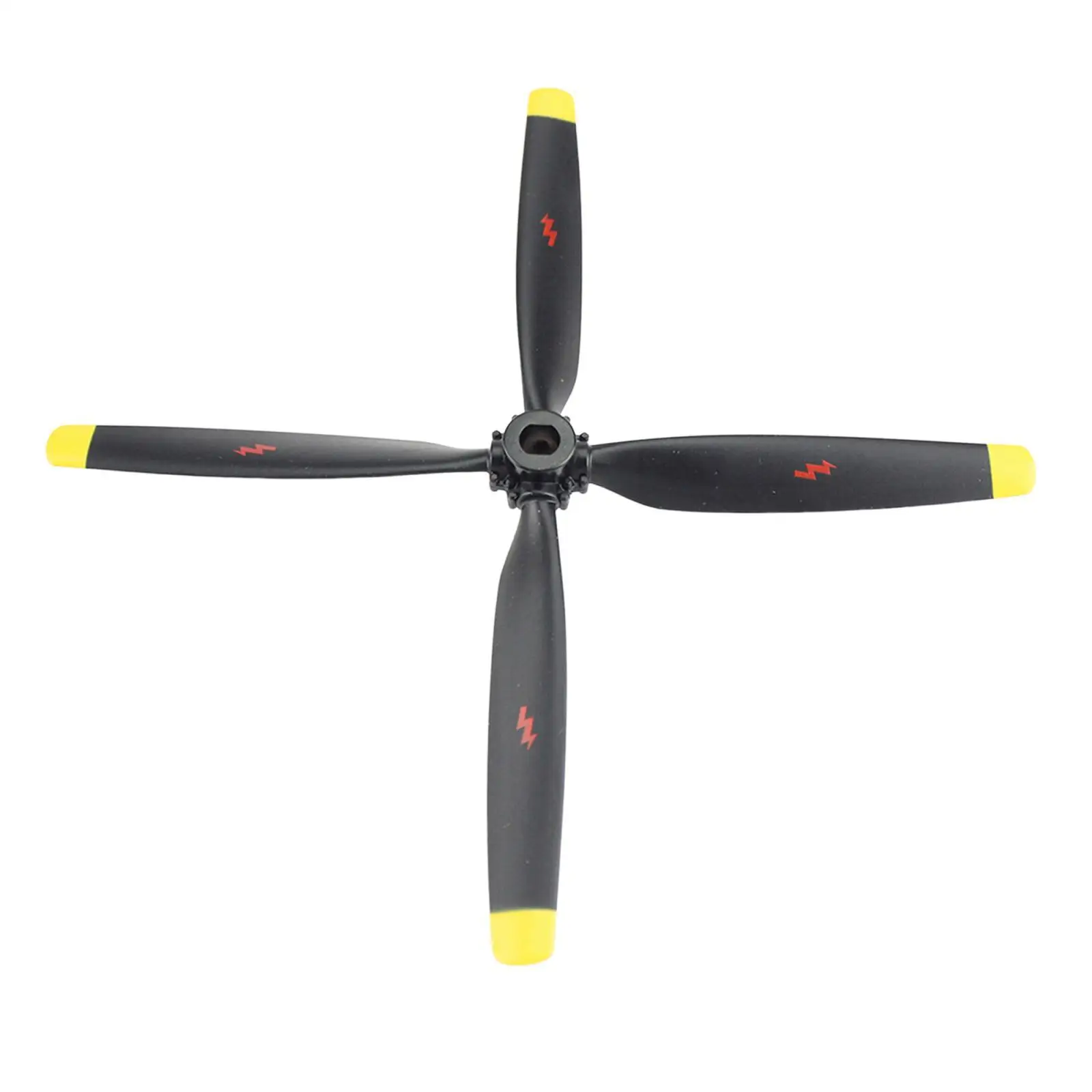 

Durable RC Airplane Propellers 4 Blade Replacement RC Prop Accessory Low Noise Model Spare Propeller Parts Accs RC Plane