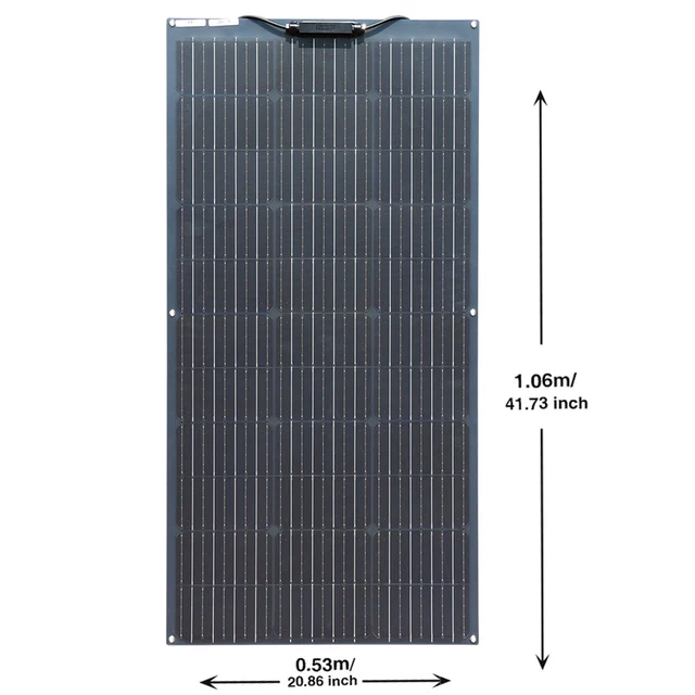 1000w Flexible solar panel 12v 24v panel solar 200W 100w 500W monocrystalline battery charger for rv electric car camping yacht 3