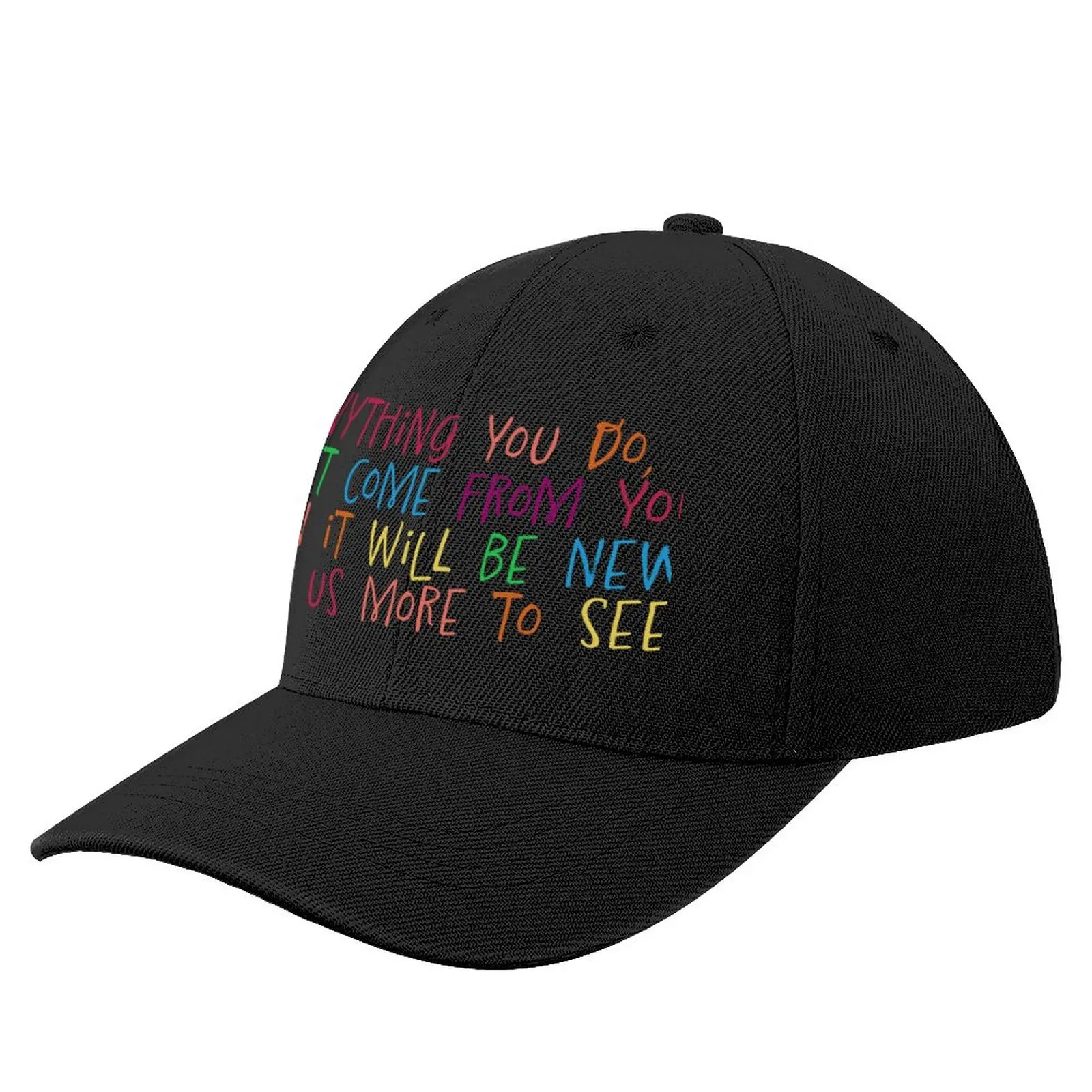

Anything you do Sunday in the park quote Baseball Cap Streetwear cute Golf Cap Men Hats Women's
