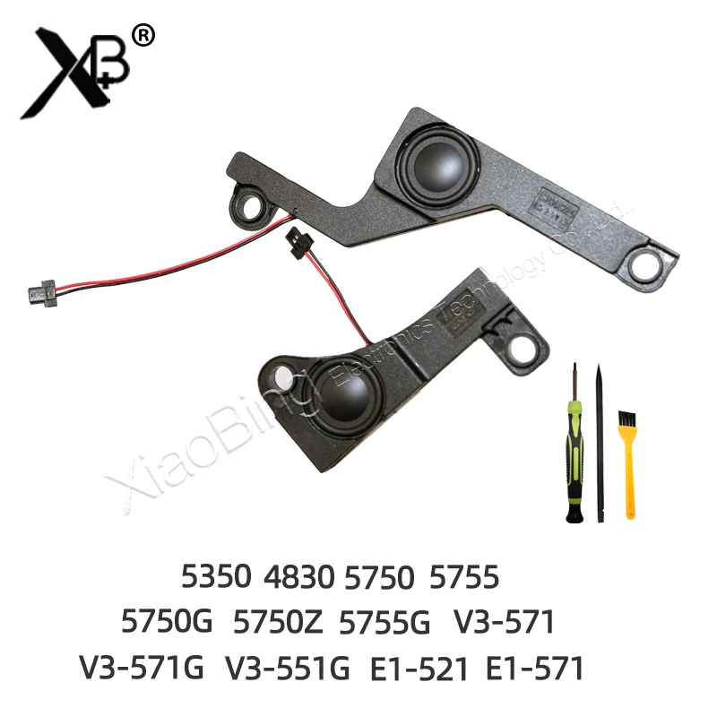 Alto-falantes e Chave de Fenda para Acer Esquerda e Direita 5750g 5750z 5755 5755g V3571g V3-551g 5350 P5weo 4830 E1-521 E1-571 V3-571