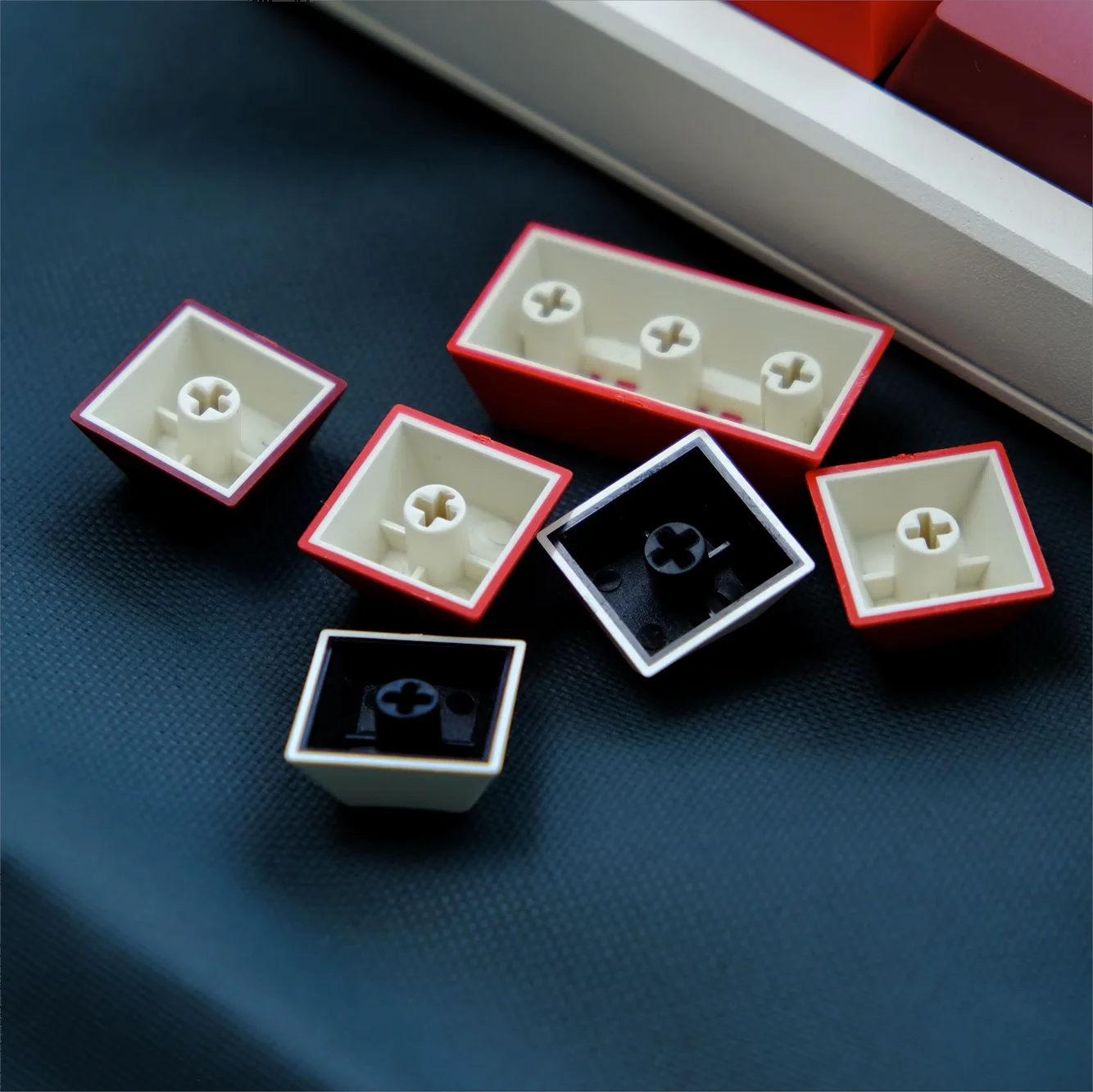 Gmk Jamon Keycaps 170 Teclas Pbt Double Shot Perfil Cereja Vermelho 61 64 68 74 87 96 980 100 Layout Teclado Mecânico qx - Imagem 3