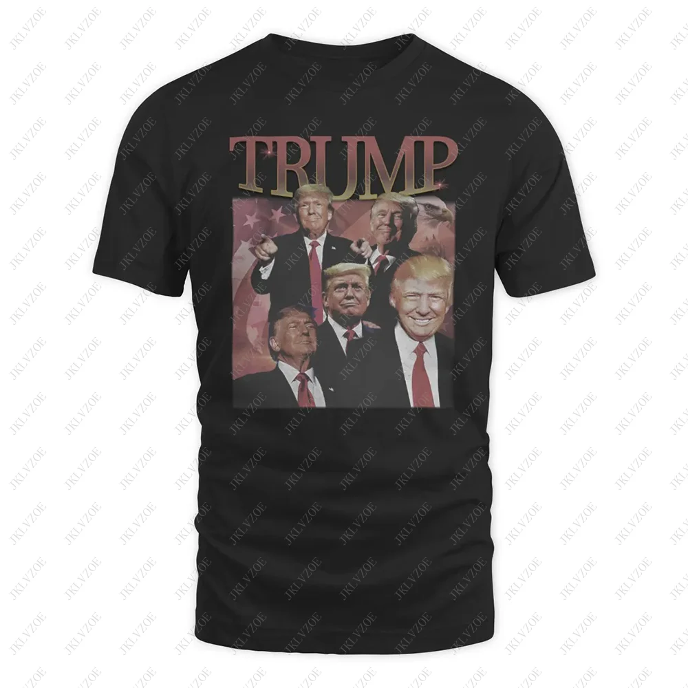 Officer Rambo Tatum Trump Ll Be Back Trump Tee Shirt Presidential Election T Shirt Donald Men Tee Cotton Top Clothes