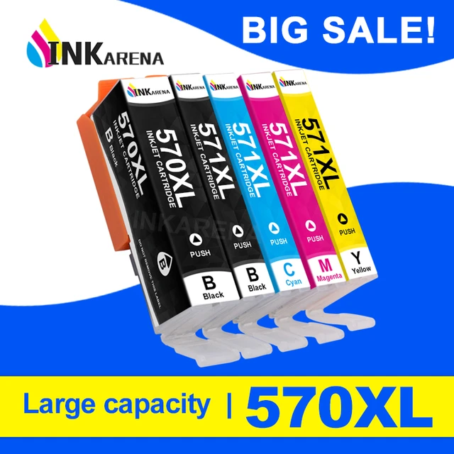 Buy Canon PGI-570 XL High Capacity Ink Cartridge - Black, Printer ink