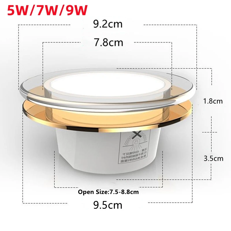 천장 전구 침실 거실에 대 한 현대 LED 복도 램프 라운드 조명 홈 장식 비품 
