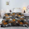 Sports Blanket Printed with basketballs and trophies Warm Cozy Soft Throw Blanket for All Season for Couch Sofa Bed 3