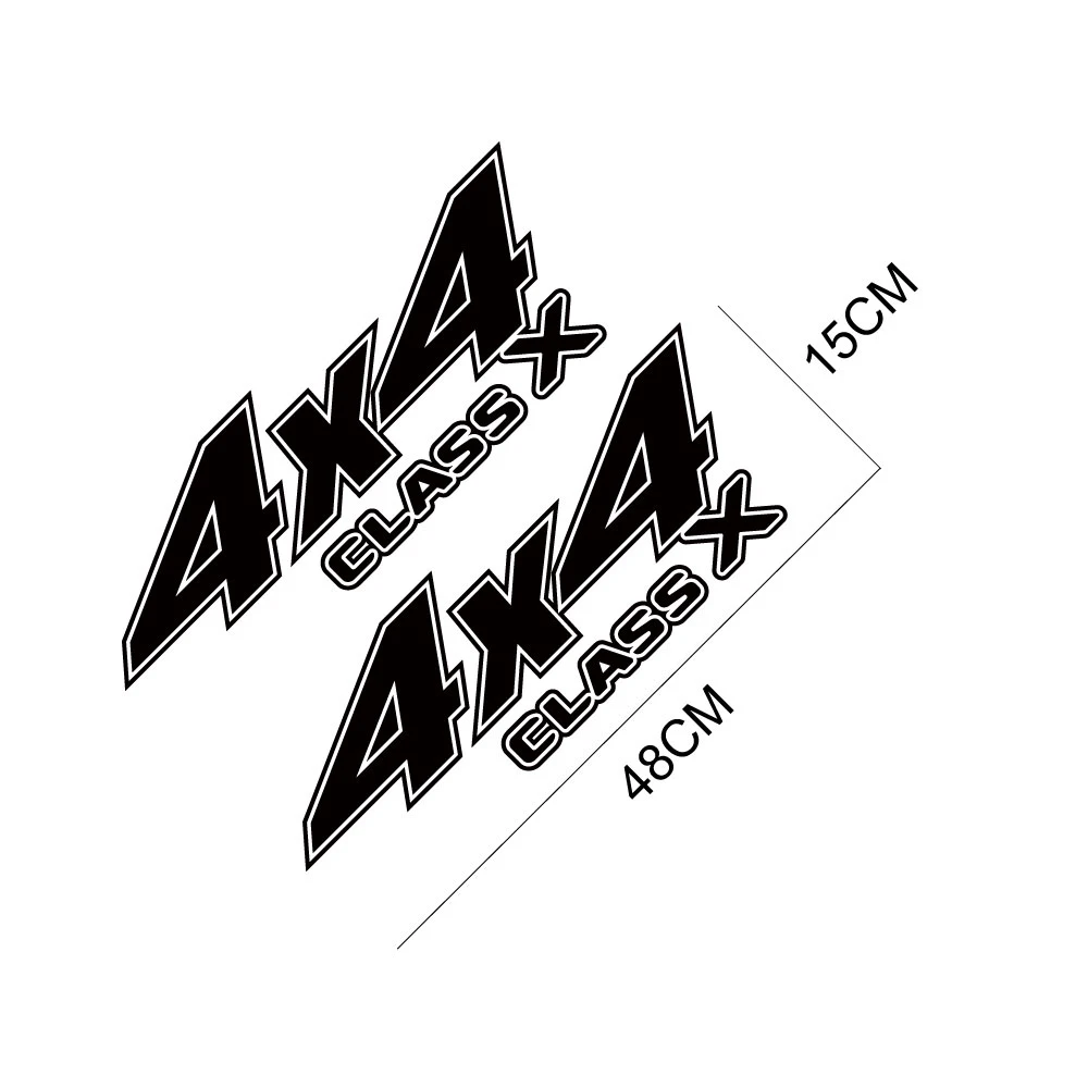 Pickup Sticker For Mercedes-Benz Class X 250D 350D Truck Rear Bed