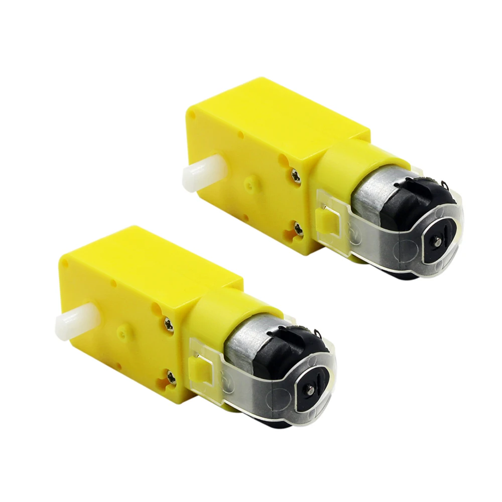1/2/4PCS TT Motor Smart Car Robot Gear Motor For Arduino DC 3V-6V DC Gear Motor Intelligent Car Chassis Four Drive Car Motor