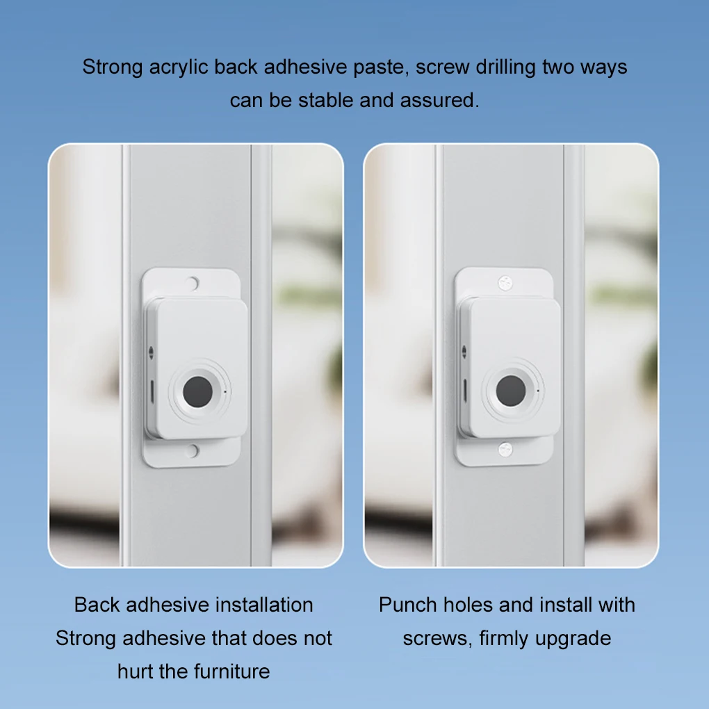 Multi-Functional Door Window Kids Protection Locks Intelligent Fingerprint Anti-Pinch Hand Drawer Refrigerator Cabinet Buckles