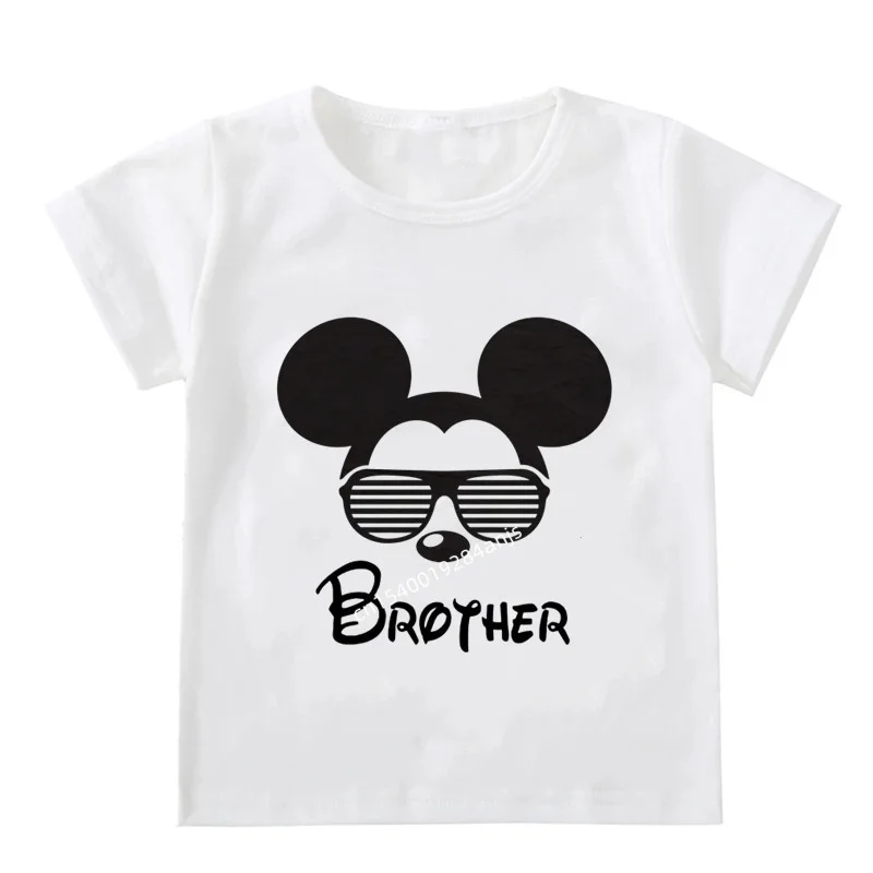 Animal Family Matching T-Shirts Mom & Dad Siblings Grandpa & Grandma Girls Birthday T-Shirts Fun Family Dress Party T-Shirt Tops 3