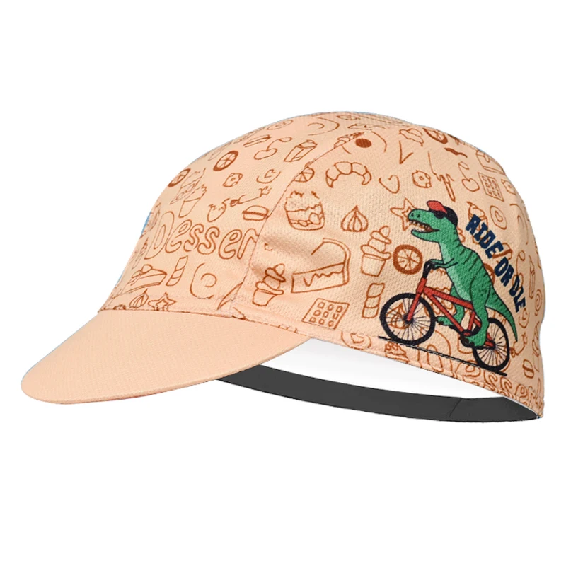 New Dinosaur Cycling Cap Skiing Raceing Sports Bike Hats Customizable One Size Fits Most Men And Women 3
