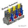 NEW 236PCS Parts MOC Customed Pneumatic Engine 3 In-line Building Blocks LPE3i Model Technical Bricks DIY Toys Creative Gifts 3