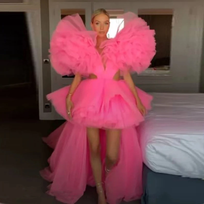  applqiues  󺥴   Tulle  Ƽ 巹 Riered Ruched Long Prom Gowns