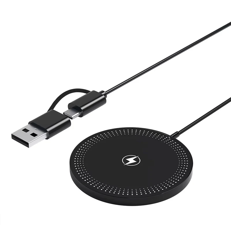 Magnetic Wireless Charger Dock for Magsafe iPhone 17-12 Samsung Xiaomi Mini USB A PD Fast Charging Pad Stand Mag Chargers