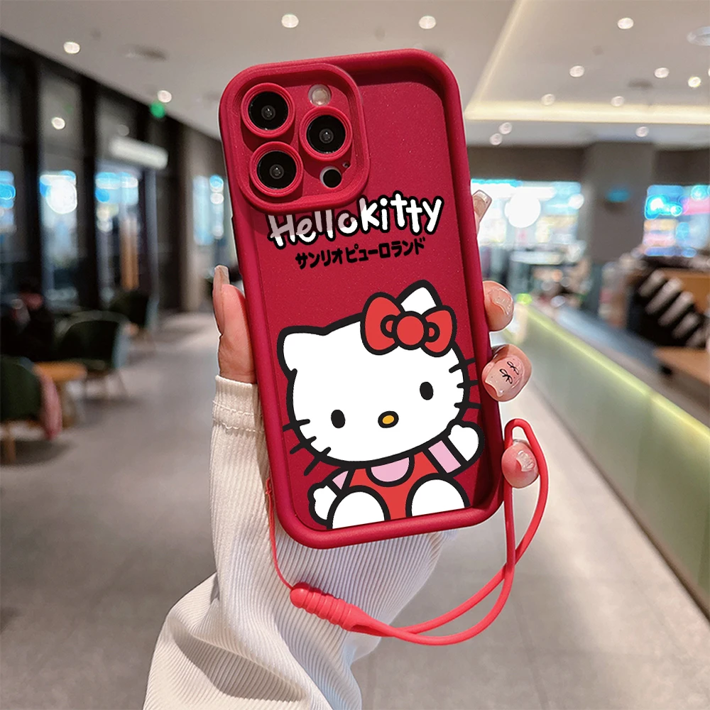 iPhoneアクセサリー Hello kitty iPhone 15promax Hello Kitty® Strawberry Milk MagSafe® Compatible iPhone case