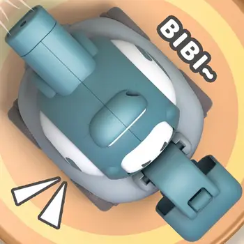 Children Cartoon Car Face Changing with Whistle Small Forklift Road Roller Bulldozer Excavator Inertia Toys for Kids Baby 4