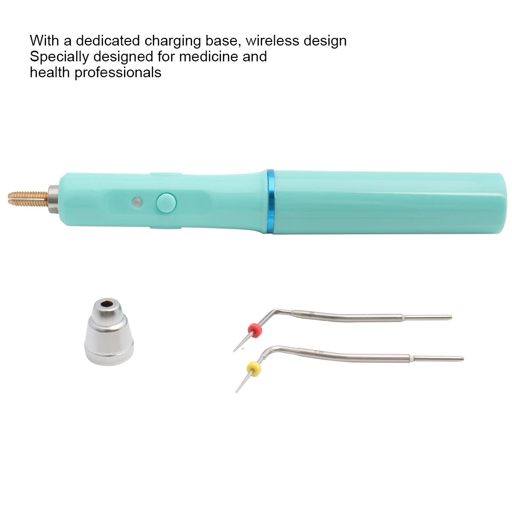 

Cordless Dental Obturation System Heated Pen Endodontic Root Obturation Endo Wireless Gutta Percha Teeth Canal Filling + 2 Tips