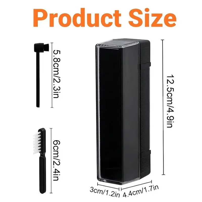 Kit portatile per la pulizia dei dischi in vinile – Include una spazzola per la punta del giradischi e i dischi LP, pulisce anche gli schermi di smartphone/computer - Image 6