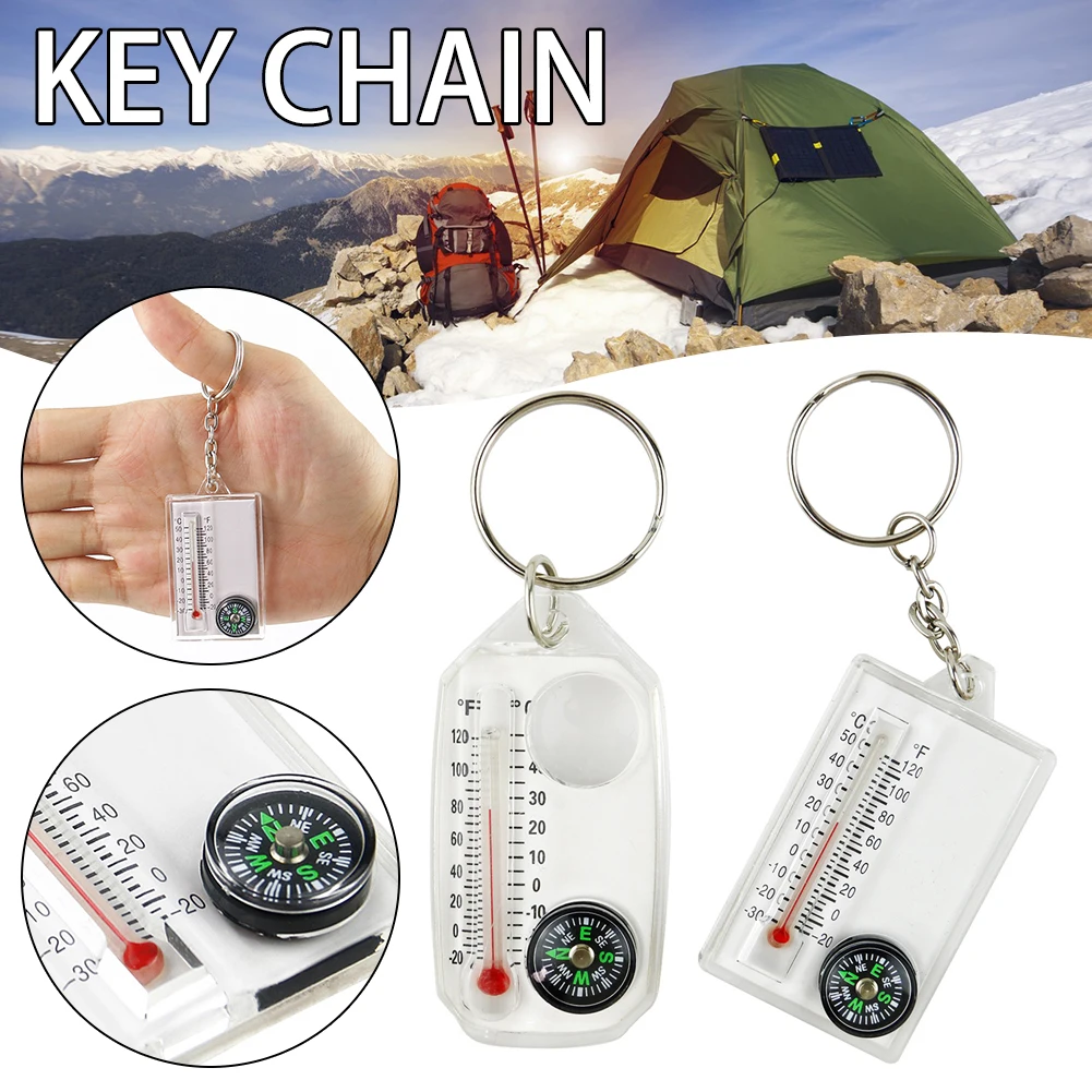 

Наружный альпинистский фонарь, мини-брелок, термометр, компас, крючок для ключей, инструменты для кемпинга, карабины с компасом