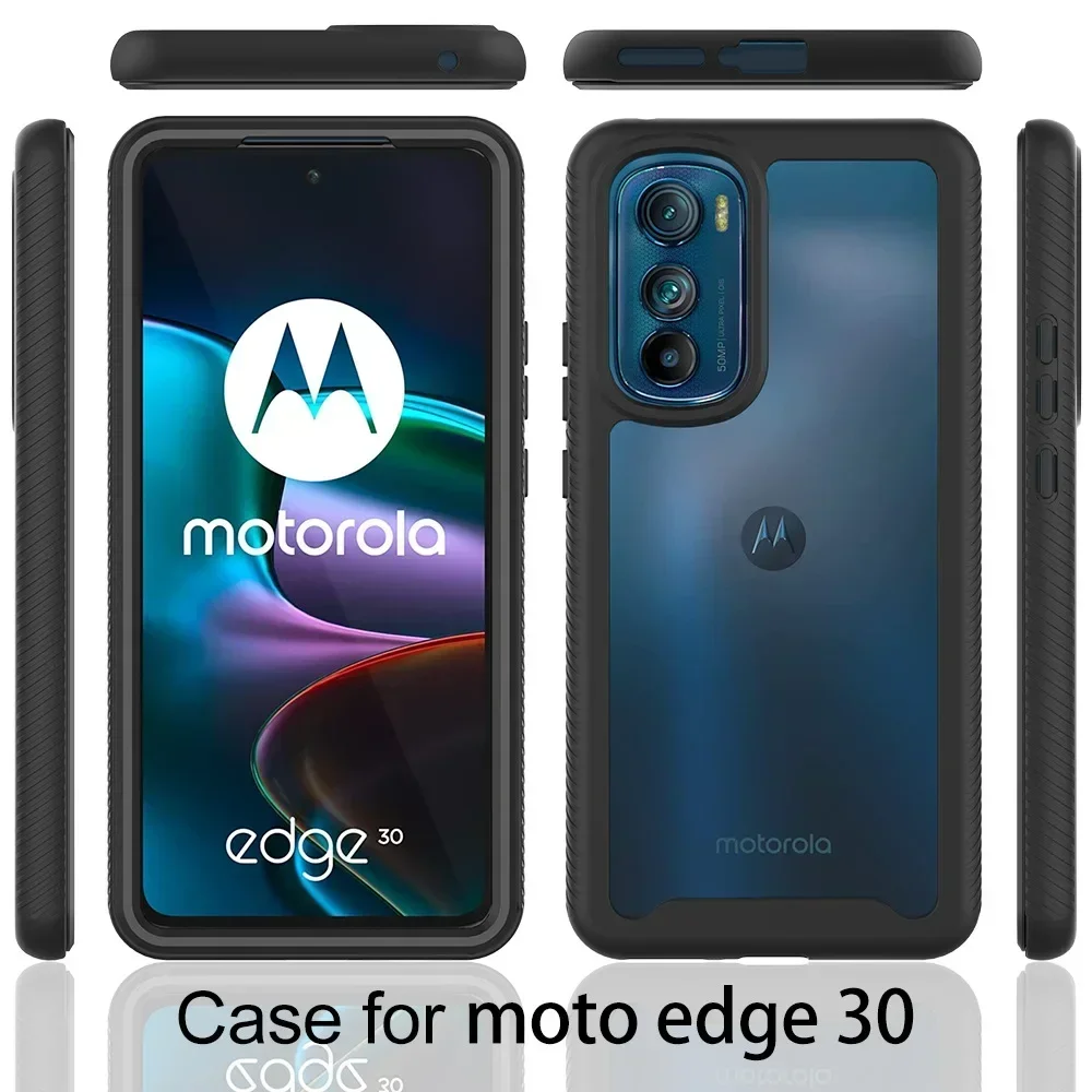 Hybrid TPU/PC Shockproof Rugged Case with Dual-Layer Protection