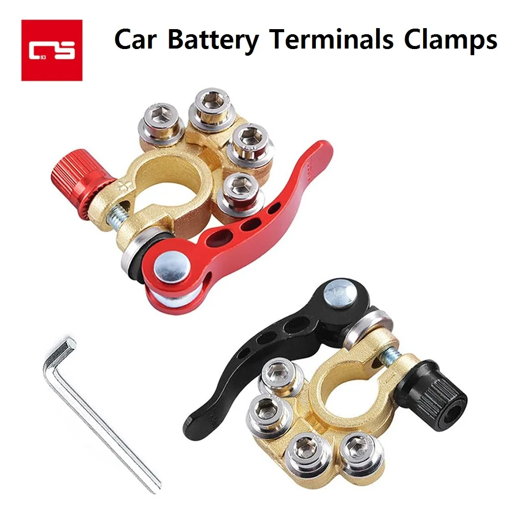 1-Pair-Battery-Terminal-Clamp-Connectors-Quick-Release-Disconnect-Car ...