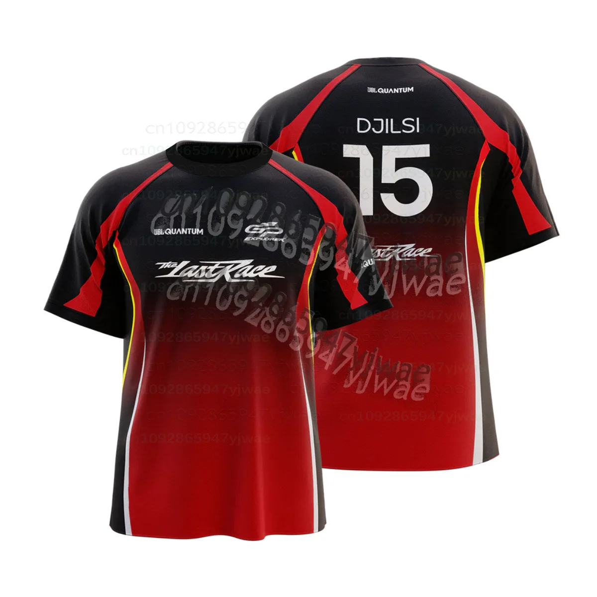 Sommer 3D-Druck GP3 EXPLORER Fans Team Uniformen Herren Damen Atmungsaktive Sommer-Renn-T-Shirts mit Rundhalsausschnitt und kurzen Ärmeln – Detail 16