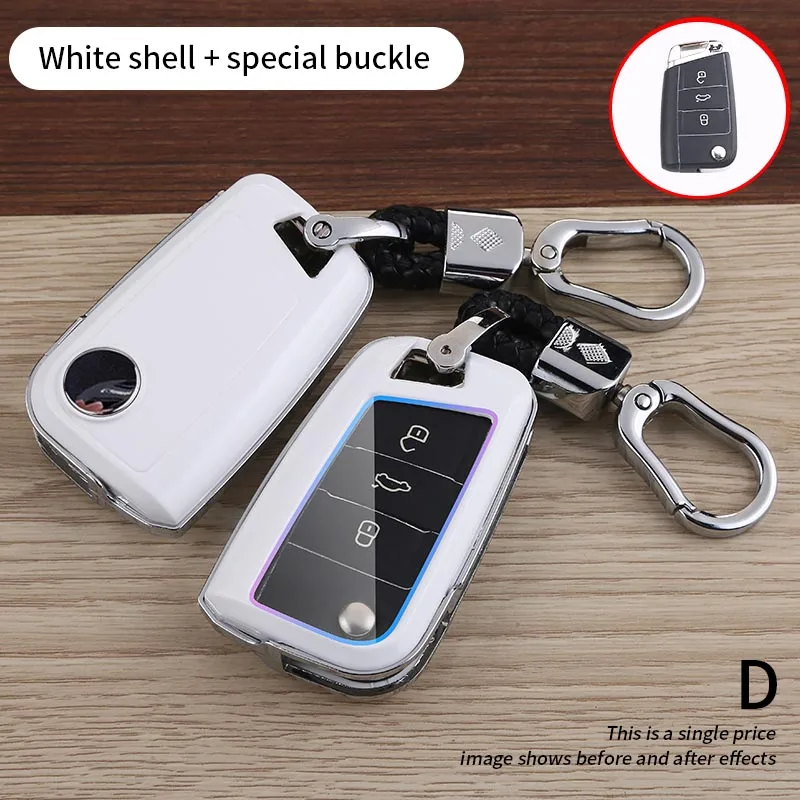 Cover chiate/telecomando per Volkswagen Polo VW Golf 7 MK7 Tiguan passat per Skoda Octavia Kodiaq Karoq Seat Ateca Leon - S2c887342b4d04bb38b3fb63512062476G