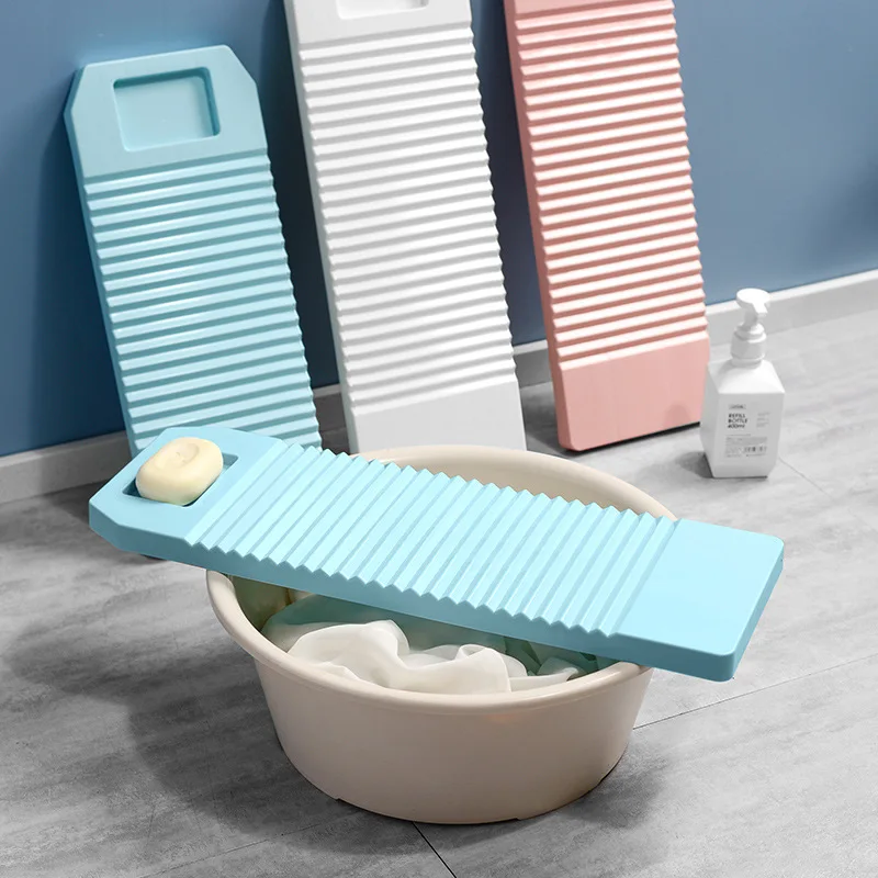 Old Style Washboard Household PP Laundry Board Plastic Slot Large and Small Dormitory Laundry Board