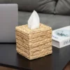 Bohemian style tissue box holder - Decorative handkerchief cube, suitable for bathroom and desktop storage, shelf basket 4