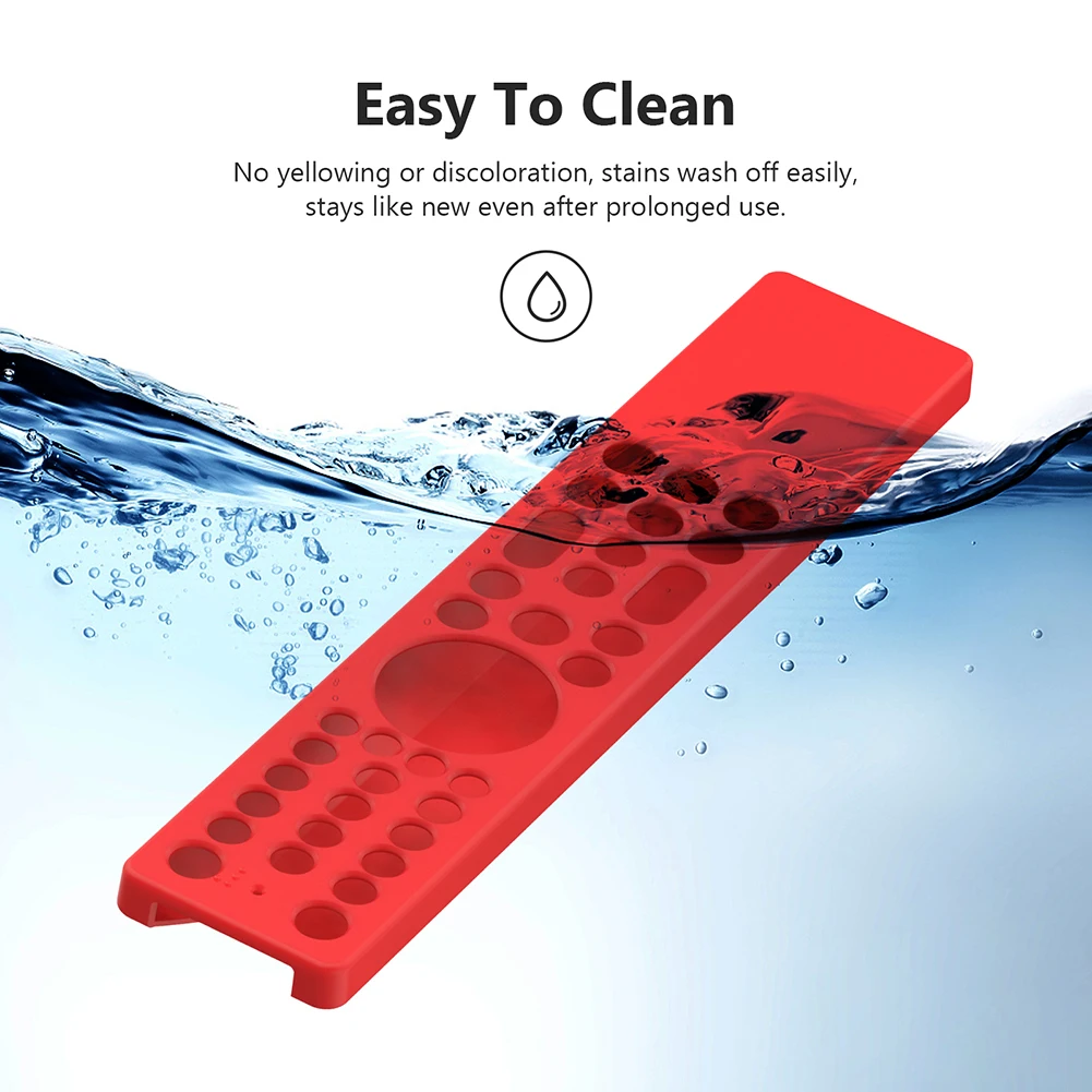 Remote control protect case for TCL RC833A with lanyard drop-proof RC cover waterproof television RC shell smart TV accessories