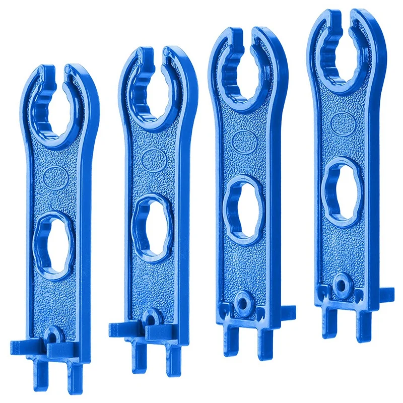 

4PCS Solar Connector Tool Wrenches Solar Panel Connector Assembly Tool for MC4 Connectors Plastic Solar Wrench Spanner