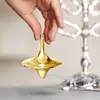 Metal Spinning Tops Alloy Gyro Silver Steel Novelty Spin Forever Mini Desk Table Fun Spinner Toy Game Gifts For Children Adult 3