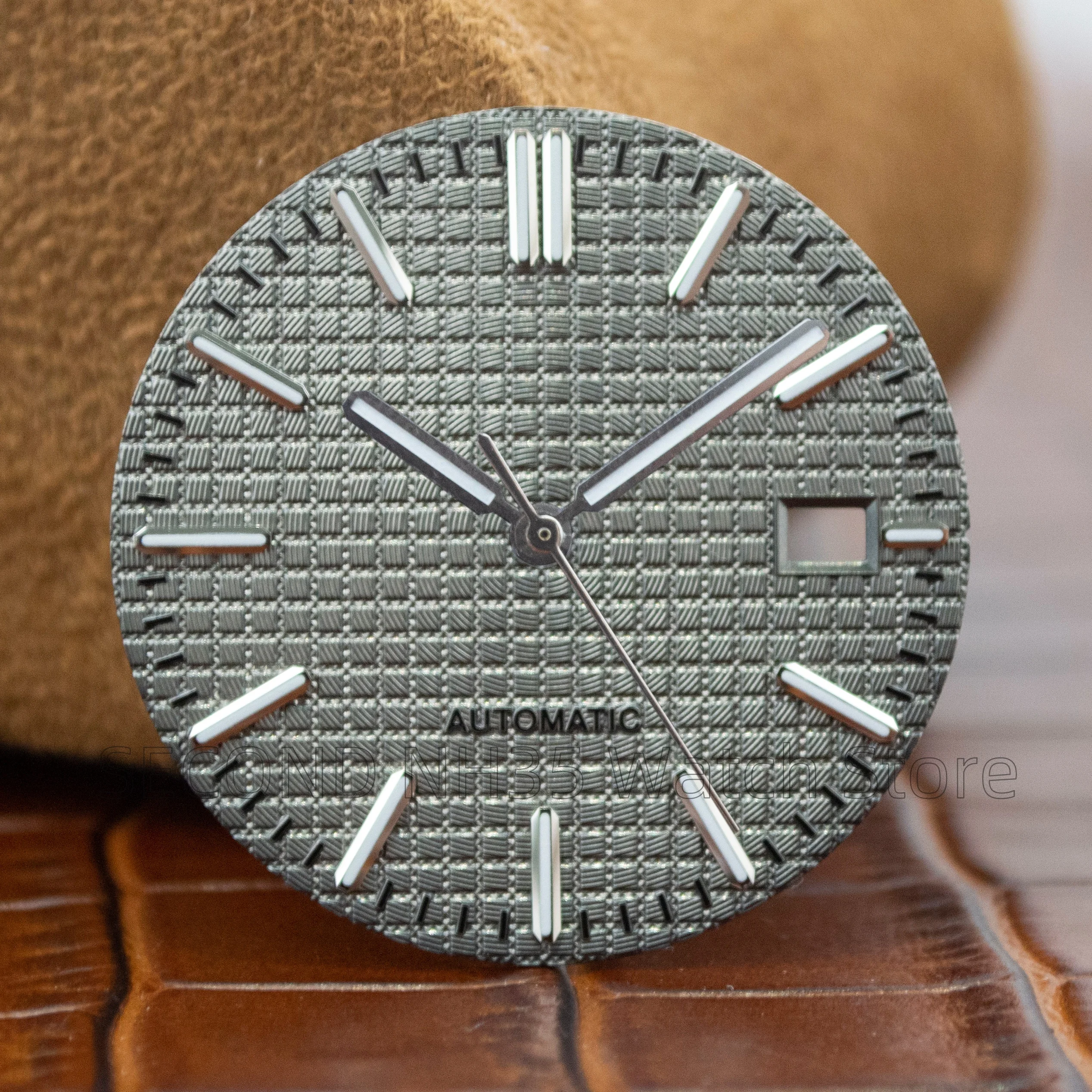Rose Gold Black PVD Stainless Steel Watch Case with Sapphire Glass - 41mm Waterproof Design