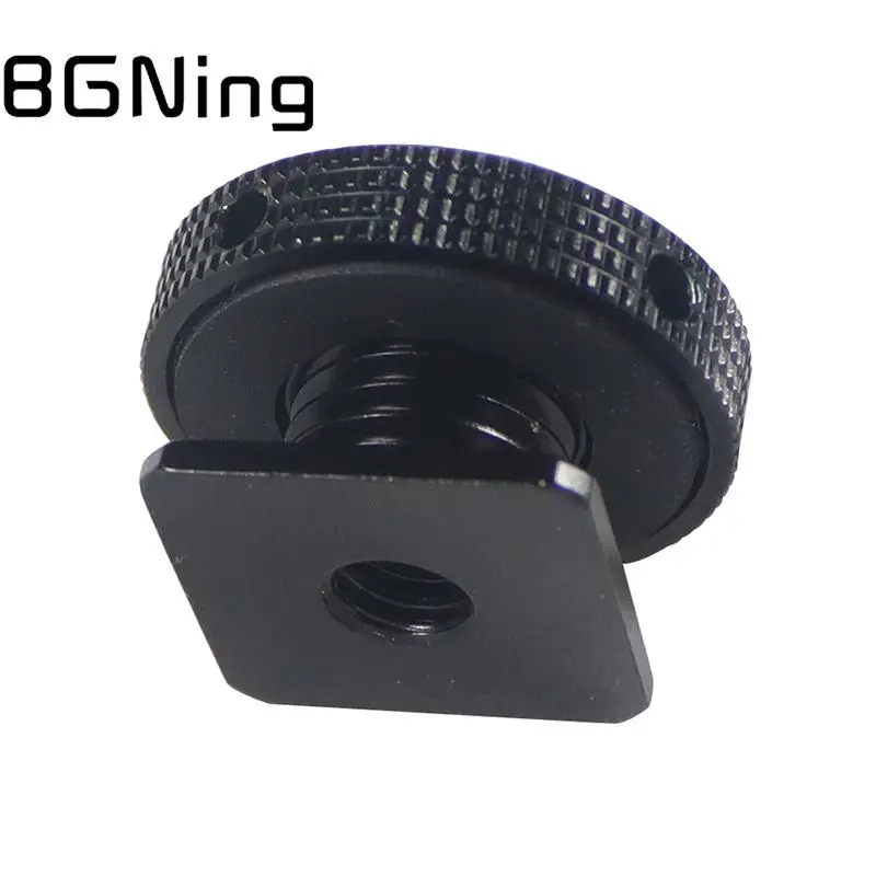 Monitor Holder Mount Camera Cold Shoe Mount Adapter Cold Shoe Mic