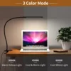 Desk Lamps LED Book Light USB Rechargeable Reading Light Warm Cool White Daylight Portable Flexible Easy Clip Night Reading Lamp 3