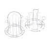 New 1Pcs Bar Metal Glass Cup Storage Rack For Water Mug Draining Drying Organizer Drain Holder Stand Useful Home Kitchen Supply 3