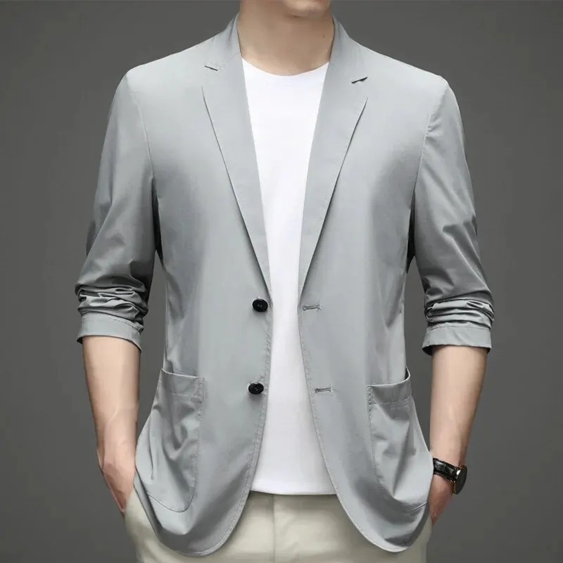 

7059-T-Loose Pants Wide Legs Outer Shorts men's Casual Customized suit