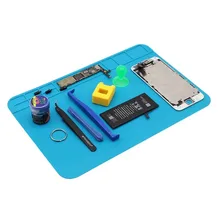 

1 Heat Insulation Soldering Mat Computer Phone Repair Tools Kit Magnetic Working Repair Pad Heatresistant Maintenance Platform