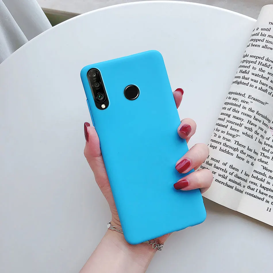 Matte Soft Silicone Phone Case - Stylish Protective Back Cover