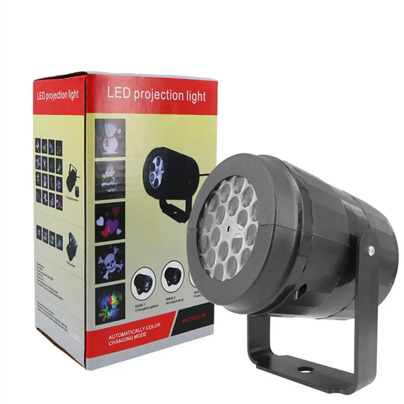 Snowflake Projector Lights Christmas Snowflake Projector Party Garden Decoration Lights LED Stage Holiday Decoration