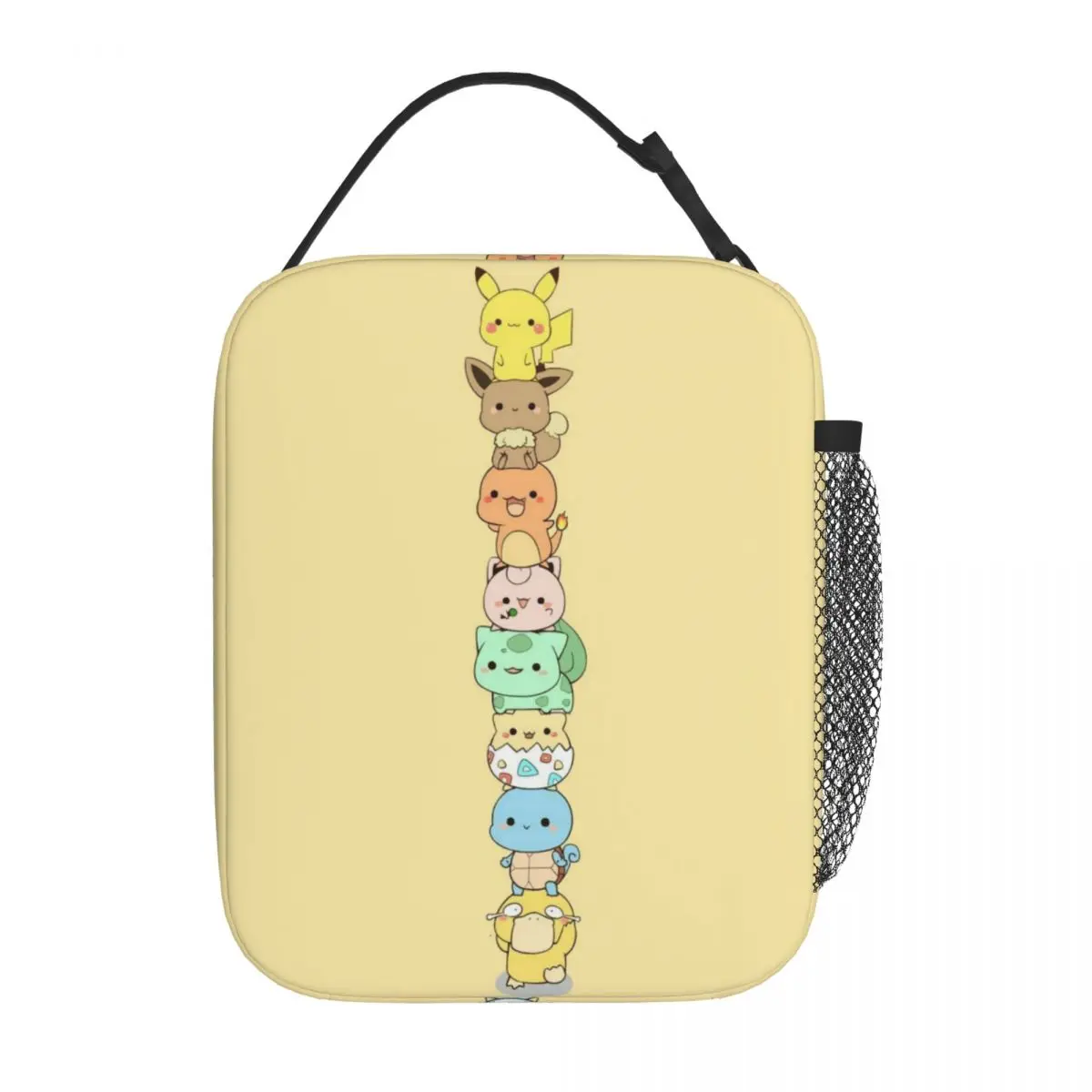 

Милый изолированный Ланч-бокс Pikachu Kawaii Pokemon Merch, Ланч-бокс, повседневный термальный охладитель, Ланч-бокс для школы