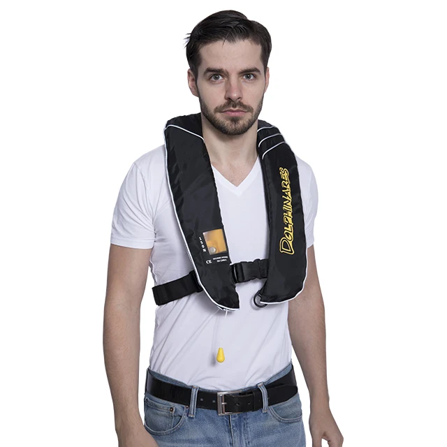 Portable Adult Inflatable Safety Rescue Life Jacket High Buoyancy Life Vest Swim Vest