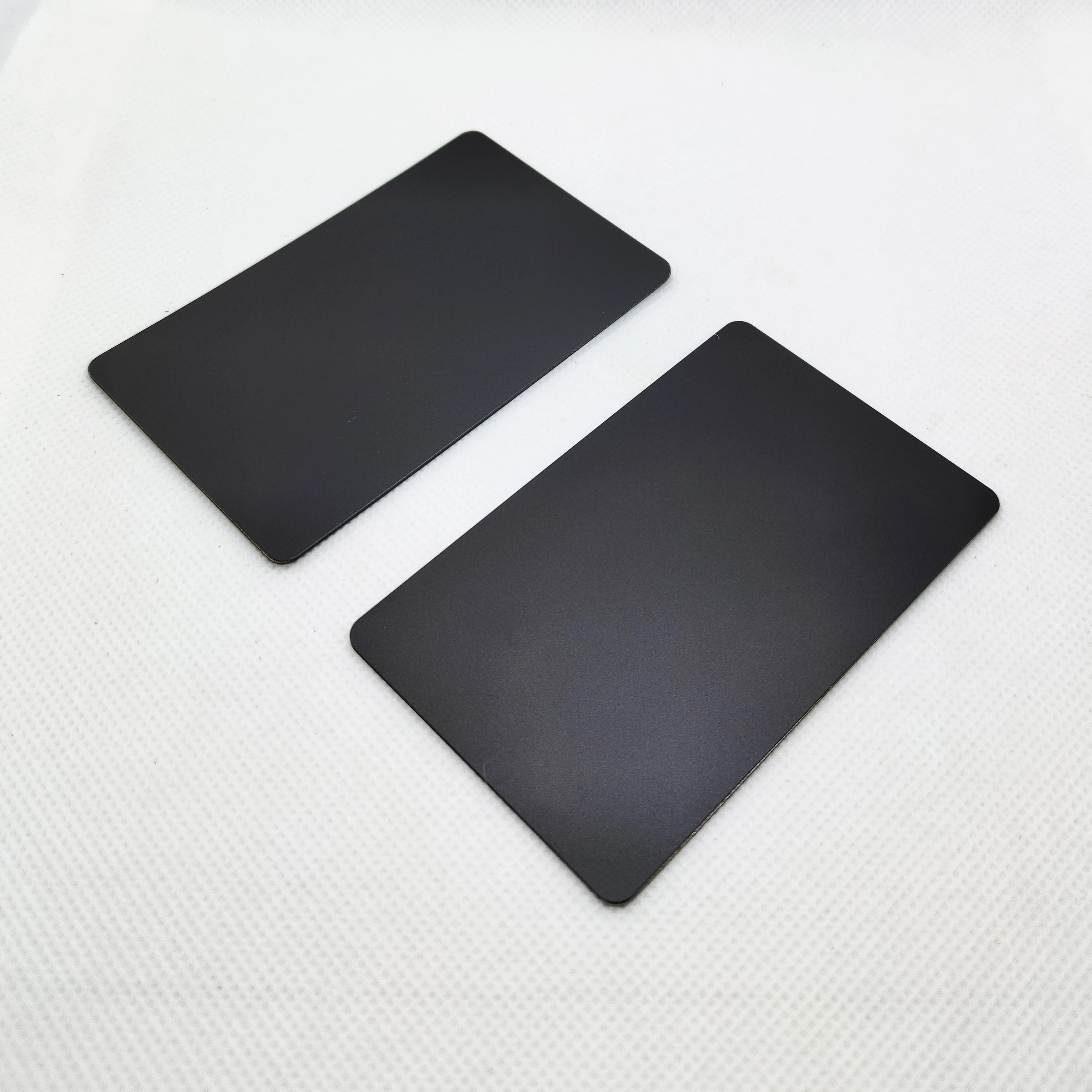 레이저 인쇄가 가능한 금속 명함, 맞춤형 NFC 금속 카드, 13.56MHZ, 50..