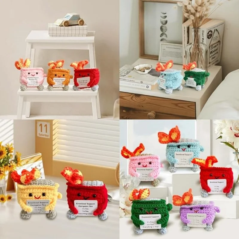 Dumpster - Cassonetto con scritta positiva per sostenere le